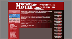Desktop Screenshot of midtownmotelsale.com.au